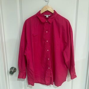 Old Navy Pink Button Down (XL)